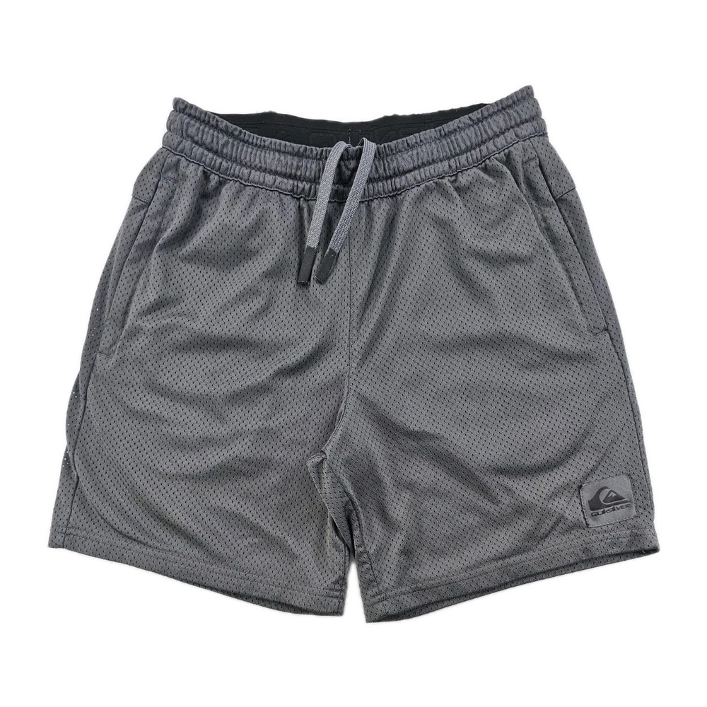 Quiksilver Mesh Athletic Shorts Men's Small Heavy-duty Drawstring Zip Pockets